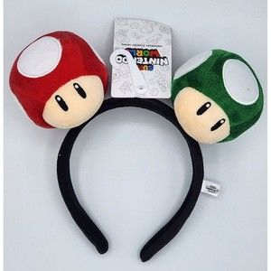 Super Nintendo World Universal Studios Japan USJ Mushroom Headband - New!